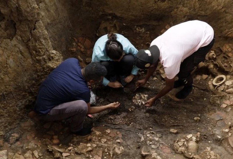 مقبره ۱۲۰۰ساله مملو از طلا کشف شد